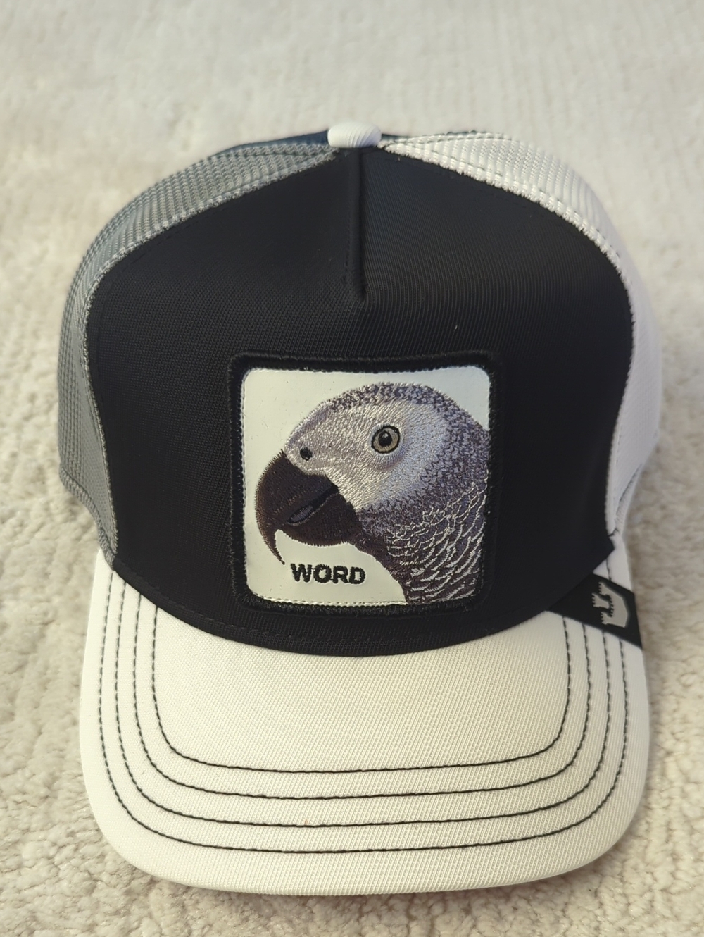 Goorin Bros Word Parrot Animal Farm Snapback Trucker Hat